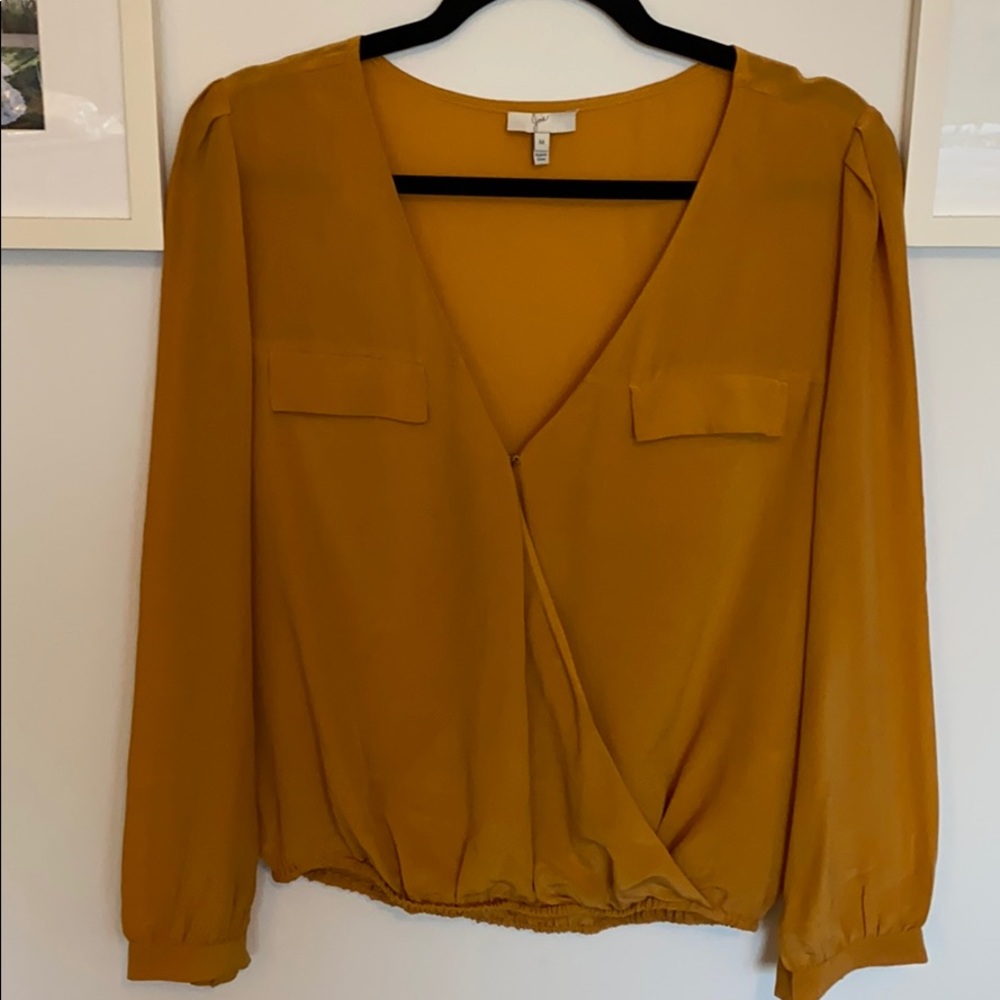 Joie Wrap Style Blouse